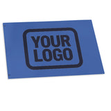 Custom Sky Blue Navy Flag