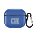 Custom Sky Blue Light Blue AirPods Case (3rd Generation)