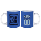 Custom Sky Blue Light Blue Mug