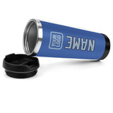 Custom Sky Blue Light Blue Stainless Steel Water Cup