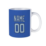 Custom Sky Blue Light Blue Mug