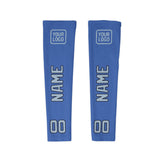 Custom Sky Blue Light Blue Arm Sleeve