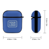 Custom Sky Blue Light Blue AirPods Case