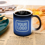 Custom Sky Blue Light Blue Magic Mug