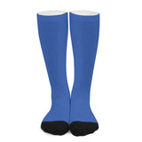 Custom Sky Blue Sky Blue Knee-High Sock