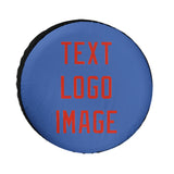 Custom Sky Blue Orange Red Truck Tires