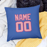 Custom Sky Blue Light Pink Pillowcase