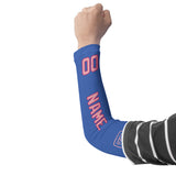 Custom Sky Blue Light Pink Arm Sleeve