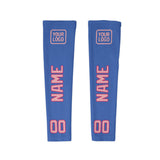 Custom Sky Blue Light Pink Arm Sleeve