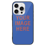Custom Sky Blue Copper Rose Phone Case