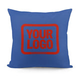 Custom Sky Blue Orange Red Pillowcase