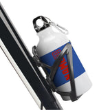 Custom Sky Blue Orange Red Sports Bottle