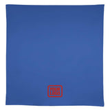 Custom Sky Blue Coral Red Square Table Cloth
