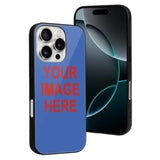 Custom Sky Blue Orange Red Phone Case