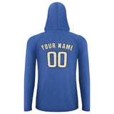 Custom Sky Blue Cream UV-Hoodie