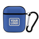 Custom Sky Blue Cream AirPods Case
