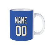 Custom Sky Blue Cream Mug