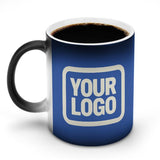Custom Sky Blue Cream Magic Mug