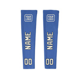 Custom Sky Blue Cream Arm Sleeve