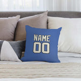 Custom Sky Blue Cream Pillowcase