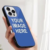 Custom Sky Blue Cream Phone Case