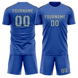 Custom Sky Blue Light Blue Soccer Jersey