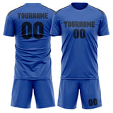 Custom Sky Blue Blue Soccer Jersey