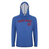 Custom Sky Blue Pink UV-Hoodie