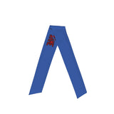 Custom Sky Blue Red Headband