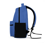 Custom Sky Blue Khaki Kids Backpack