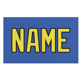 Custom Sky Blue Light Yellow Beach Towel