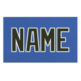 Custom Sky Blue Olive Beach Towel