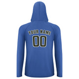 Custom Sky Blue Olive UV-Hoodie