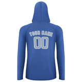 Custom Sky Blue Light Blue UV-Hoodie