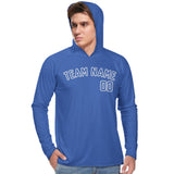 Custom Sky Blue Sky Blue UV-Hoodie