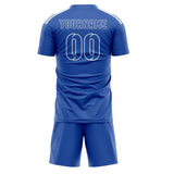 Custom Sky Blue Sky Blue Soccer Jersey