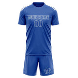 Custom Sky Blue Sky Blue Soccer Jersey
