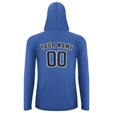 Custom Sky Blue Navy UV-Hoodie