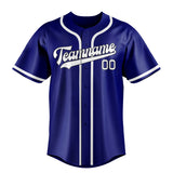 Custom Sky Blue & White Colors Design Sports Baseball Jersey