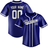 Custom Sky Blue & White Colors Design Sports Baseball Jersey