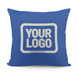 Custom Sky Blue White Pillowcase