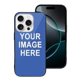Custom Sky Blue White Phone Case