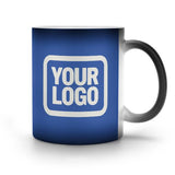 Custom Sky Blue White Magic Mug