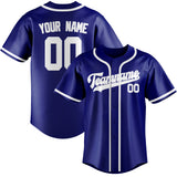 Custom Sky Blue & White Colors Design Sports Baseball Jersey