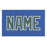 Custom Sky Blue Blue Green Beach Towel