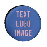 Custom Sky Blue Light Pink Truck Tires