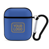 Custom Sky Blue Light Khaki AirPods Case