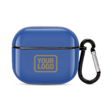 Custom Sky Blue Light Khaki AirPods Case (3rd Generation)