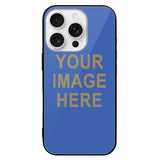 Custom Sky Blue Light Khaki Phone Case