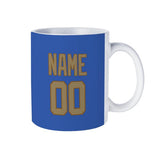Custom Sky Blue Light Khaki Mug
